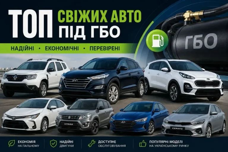 ТОП авто до 7 лет, которые стоит покупать под ГБО