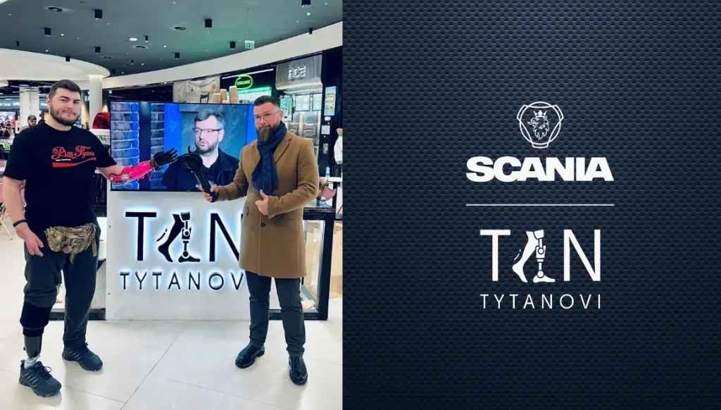 Scania запускає в Україні серію вантажівок для підтримки ветеранів