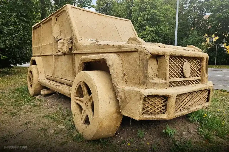 Як Mercedes-Benz Gelandewagen зробили з біорозкладного матеріалу