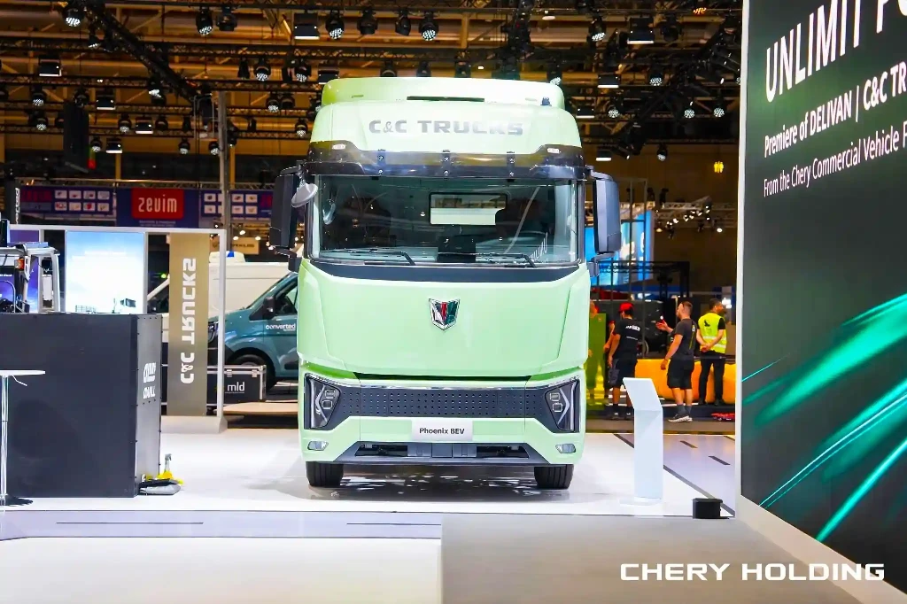 Компания Сhery представила на IAA Transportation 2026 мощные электрогрузовики