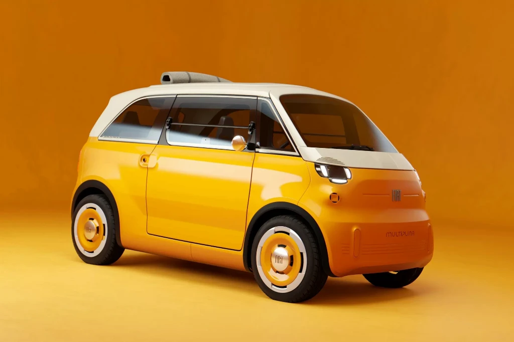 Електричний сітікар Fiat Multiplina йде в серію: нові деталі